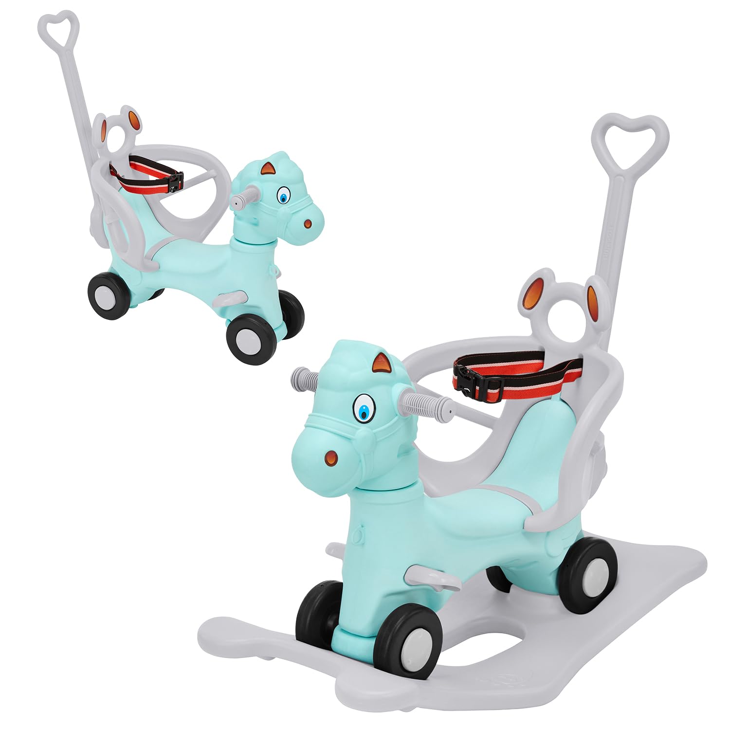 Rocker & Ride on | for Kids 2-5 Years Old