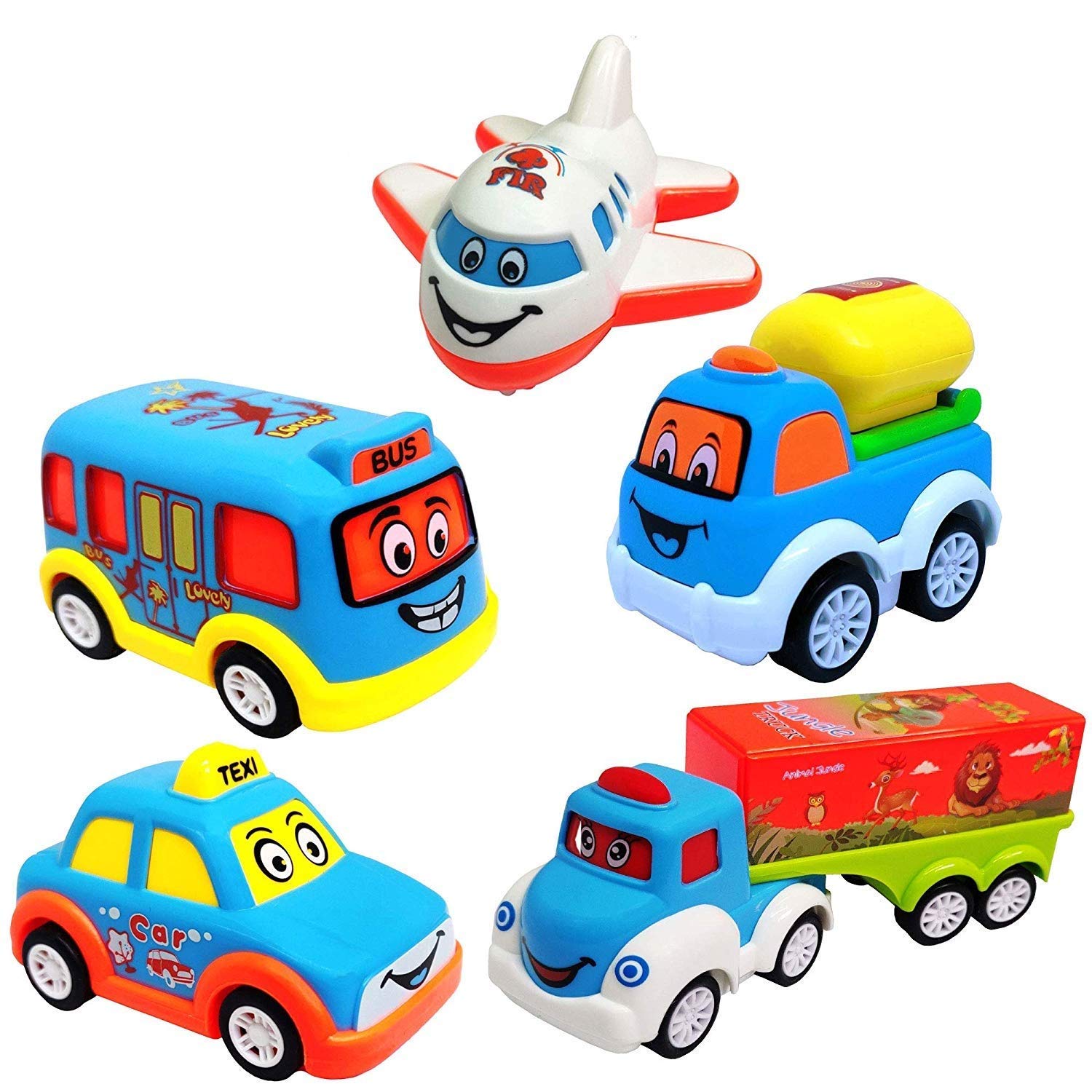 Pull Back Vehicles Toy for Kids